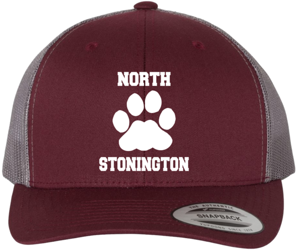 hat with paw logo